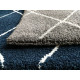 Ковер Ambiance 81223 Anthracite-Silver из полиэстера 