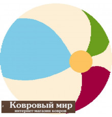 Ковер Funky Top Round Pil cream