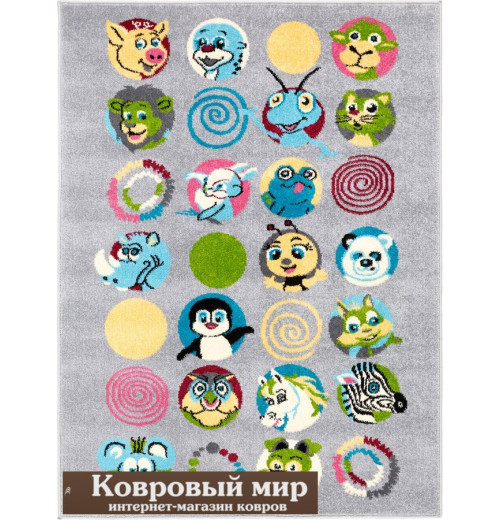 Ковер Funky Top Sus graphite 