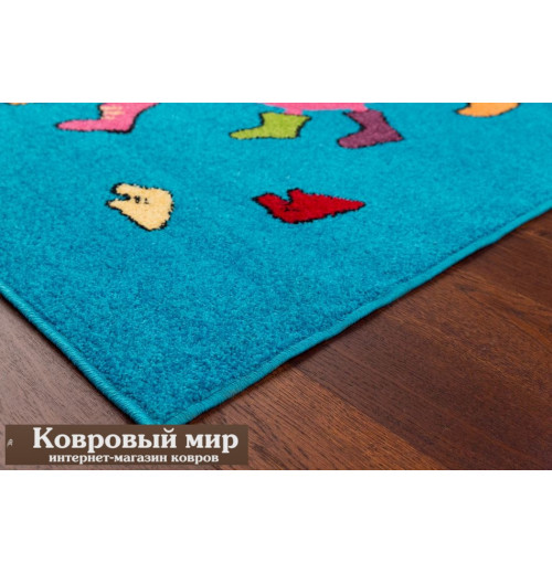 Ковер Funky Iwo turquoise 