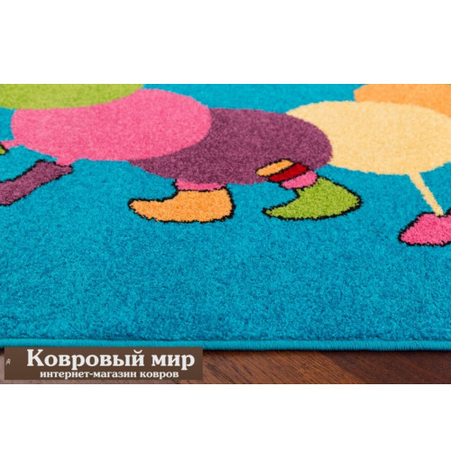 Ковер Funky Iwo turquoise 