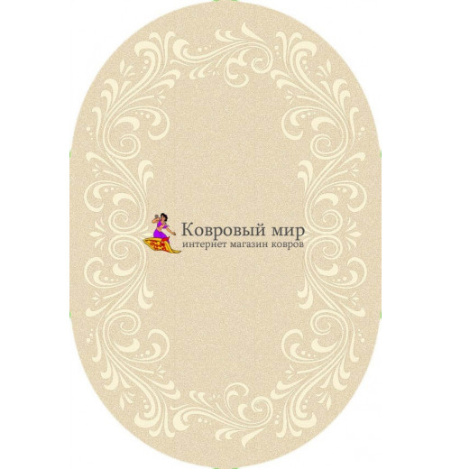 Ковер Hunnu Relief Oval 6A975 001SO 