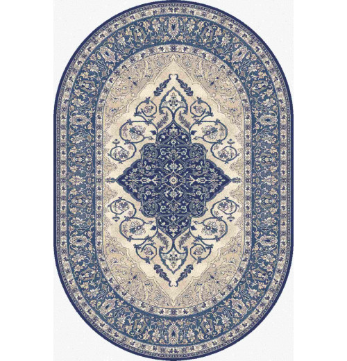 Ковер Isfahan Oval Leyla dark blue 