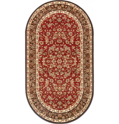 Ковер Standard Oval Hermiona brick red 