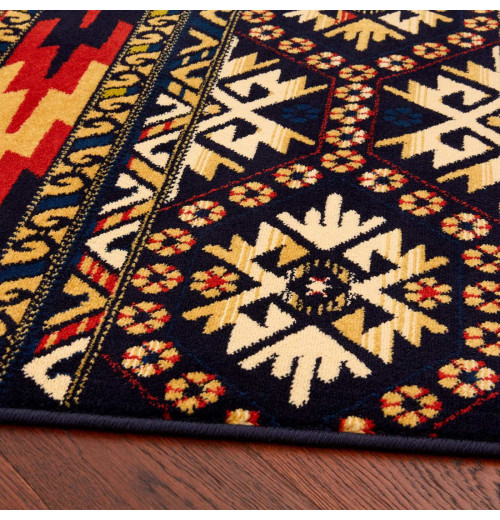 Ковер Standard Kamal navy blue 