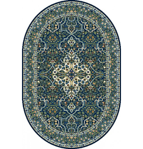 Ковер Standard Oval Laurus navy blue 