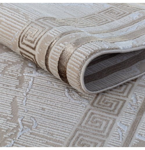 Ковер Leonidas B0740A D.Beige-L.Brown 