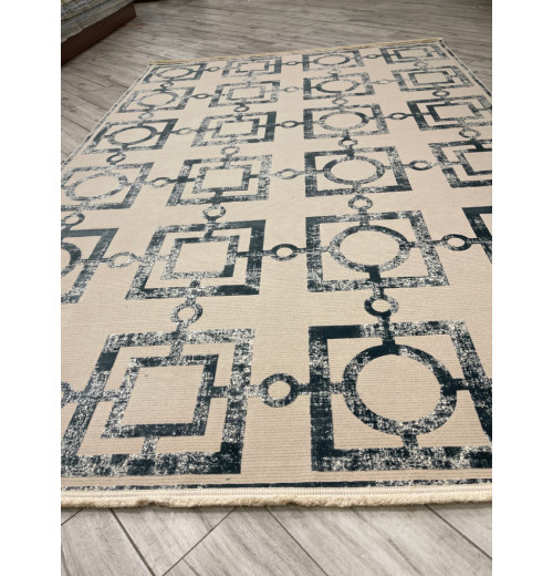 Ковер MONACO 1038 YELLOW CREAM MAVY BLUE 