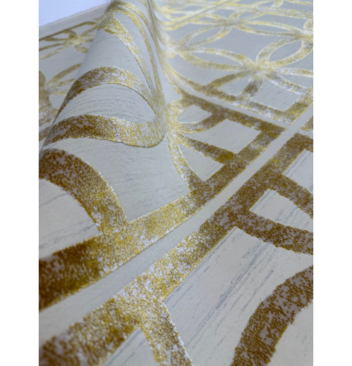 Ковер MONACO PREMIUM 1159 YELLOW CREAM SILVER GRAY 