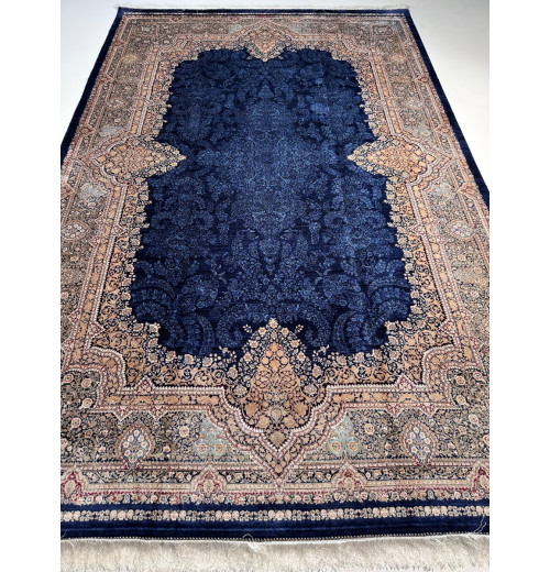 Ковер BUKHARA 5427 DARK BLUE, шелковый MAVY BLUE, шелк 