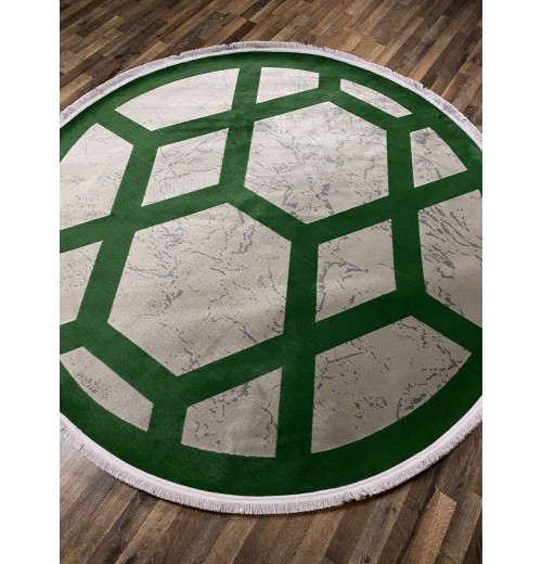 Ковер ELEGANT 2520 SILVER/GREEN 