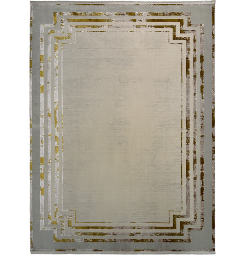 Ковер MONACO PREMIUM 1151 YELLOW CREAM SILVER GRAY 
