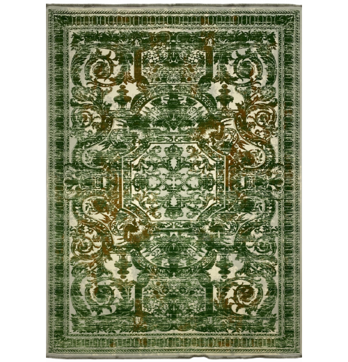 Ковер MONACO 1678 SILVER GRAY/GREEN 