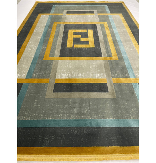 Ковер TEHRAN 2795 COAL GRAY/GOLDEN 