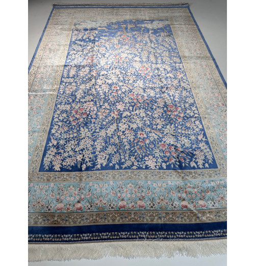 Ковер BUKHARA 5687 NAVY BLUE MAVY BLUE, шелк 