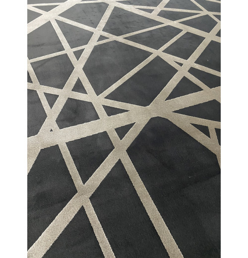 Ковер ELEGANT VIP 2713 COAL GRAY GRAY 