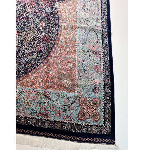 Ковер BUKHARA 5819 DARK BLUE MAVY BLUE, шелк 