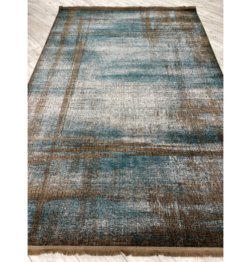 Ковер LAUVIN IR1357 TURQUOISE/BROWN 