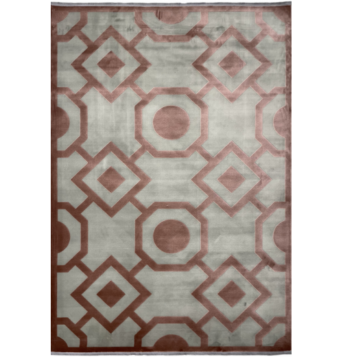 Ковер ELEGANT VIP 2817 SILVER GRAY/PINK 