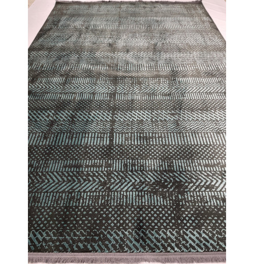 Ковер TEHRAN 2649 COAL GRAY/MAVY BLUE 