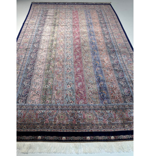 Ковер BUKHARA 5514 DARK BLUE, шелковый GOLDEN, шелк 