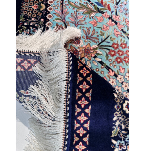Ковер BUKHARA 5819 DARK BLUE MAVY BLUE, шелк 