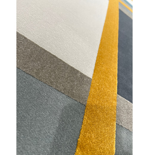 Ковер TEHRAN 2722 COAL GRAY/GOLDEN 