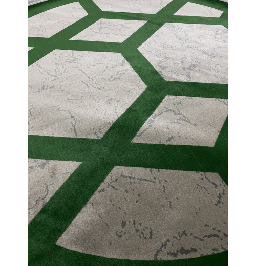 Ковер ELEGANT 2520 SILVER/GREEN 