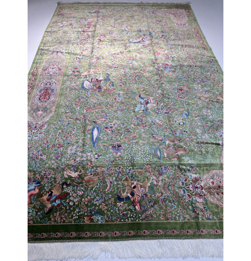 Ковер BUKHARA 5570 GREEN GREEN, шелк 
