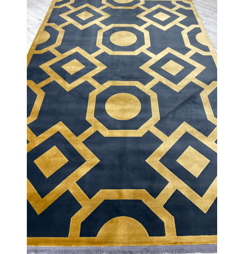 Ковер ELEGANT VIP 2817 COAL GRAY/GOLDEN 