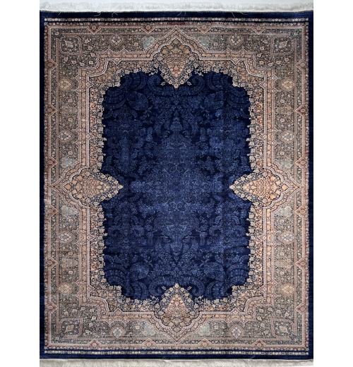 Ковер BUKHARA 5427 DARK BLUE, шелковый MAVY BLUE, шелк 