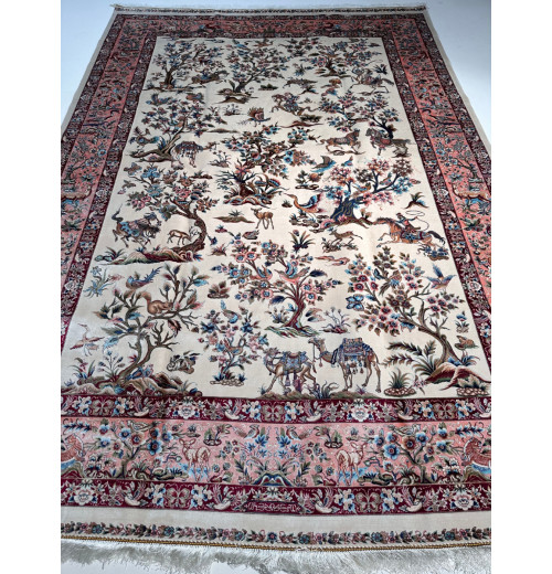 Ковер BUKHARA 5674 CREAM PINK, шелк 