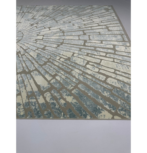 Ковер MONACO PREMIUM 1172 SILVER GRAY MAVY BLUE 