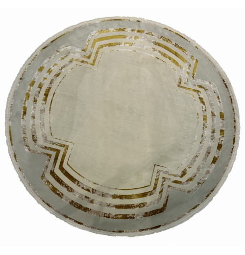 Ковер MONACO PREMIUM 1151 YELLOW CREAM SILVER GRAY 