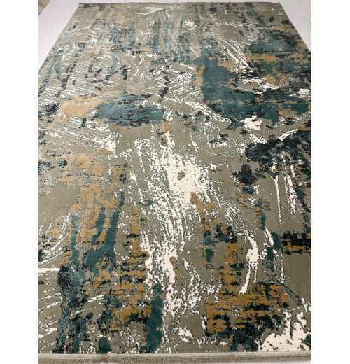 Ковер TEHRAN 2536 SILVER GRAY/MAVY BLUE 