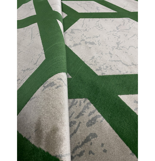 Ковер ELEGANT 2520 SILVER/GREEN 