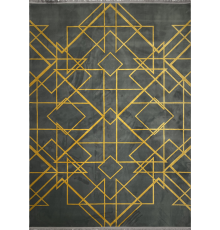 Ковер TEHRAN 2807 COAL GRAY/GOLDEN