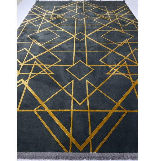 Ковер TEHRAN 2807 COAL GRAY/GOLDEN 