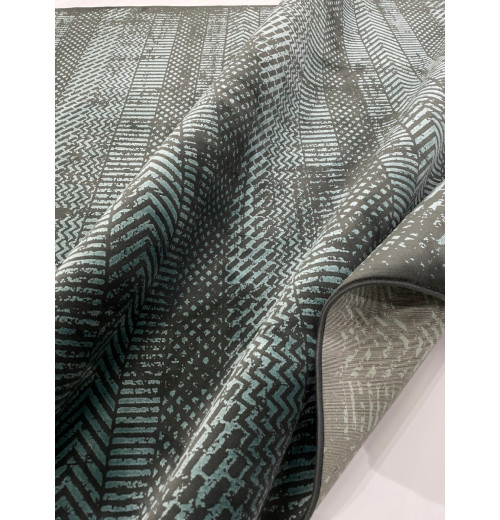 Ковер TEHRAN 2649 COAL GRAY/MAVY BLUE 