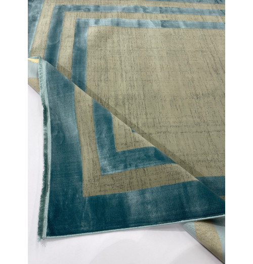Ковер MONACO 1877 SMOKY GRAY/MAVY BLUE 