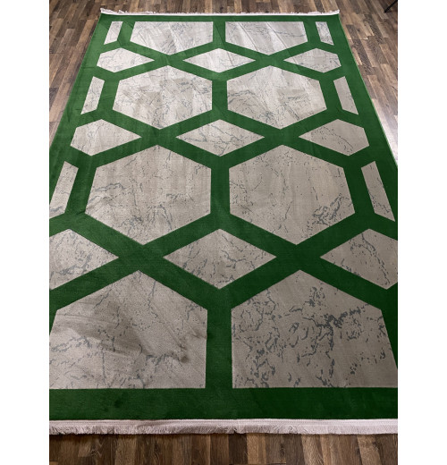Ковер ELEGANT 2520 SILVER/GREEN 