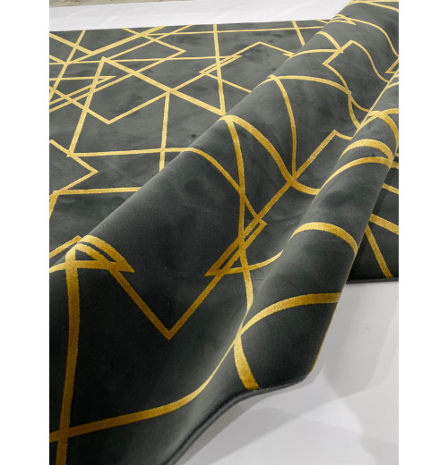 Ковер TEHRAN 2807 COAL GRAY/GOLDEN 