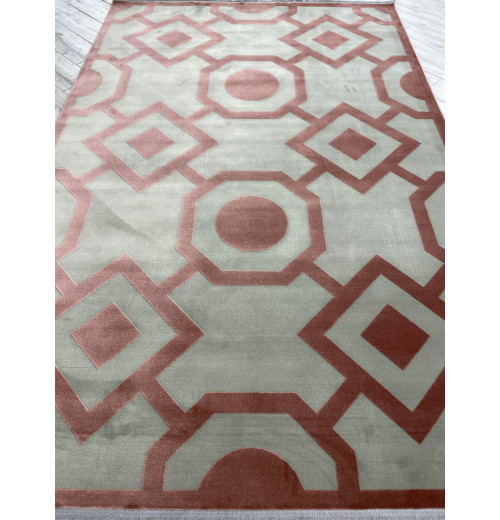 Ковер ELEGANT VIP 2817 SILVER GRAY/PINK 