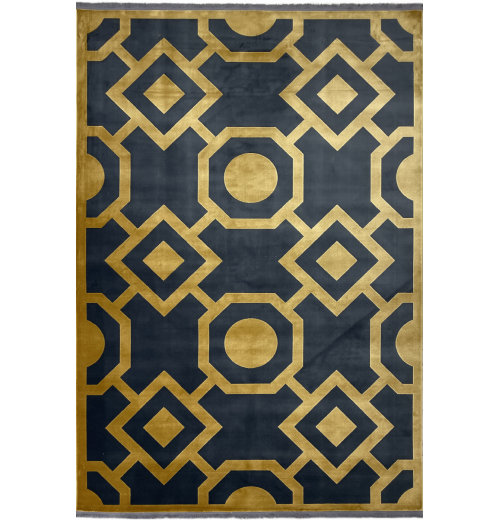 Ковер ELEGANT VIP 2817 COAL GRAY/GOLDEN 