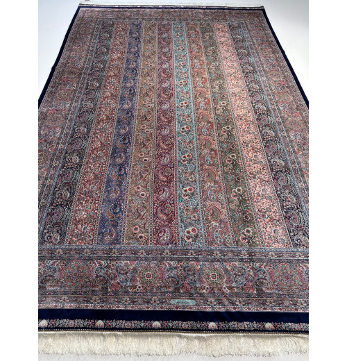 Ковер BUKHARA 5514 DARK BLUE, шелковый GOLDEN, шелк 