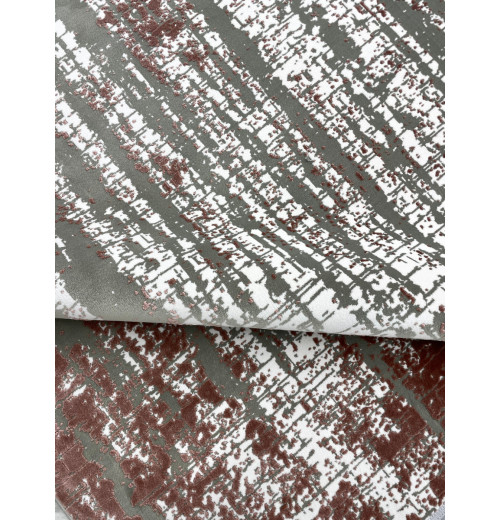 Ковер ELEGANT VIP 2815 SILVER GRAY/PINK 