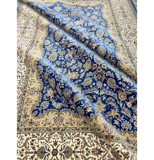 Ковер SILK5025 BEIGE/BLUE 