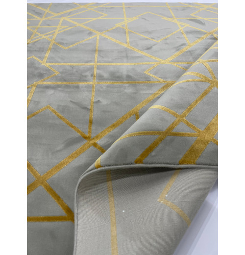 Ковер TEHRAN 2807 SILVER GRAY/GOLDEN 