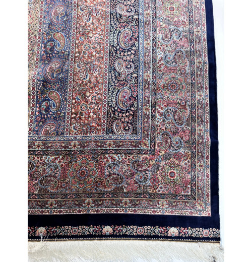 Ковер BUKHARA 5514 DARK BLUE, шелковый GOLDEN, шелк 