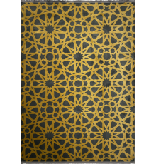 Ковер TEHRAN 2618 COAL GRAY/GOLDEN